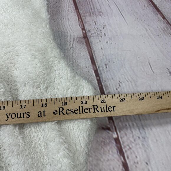 Patagonia Vest Womens XL White Los Gatos Fleece Pockets Sherpa High Pile 25216 - Picture 9 of 12